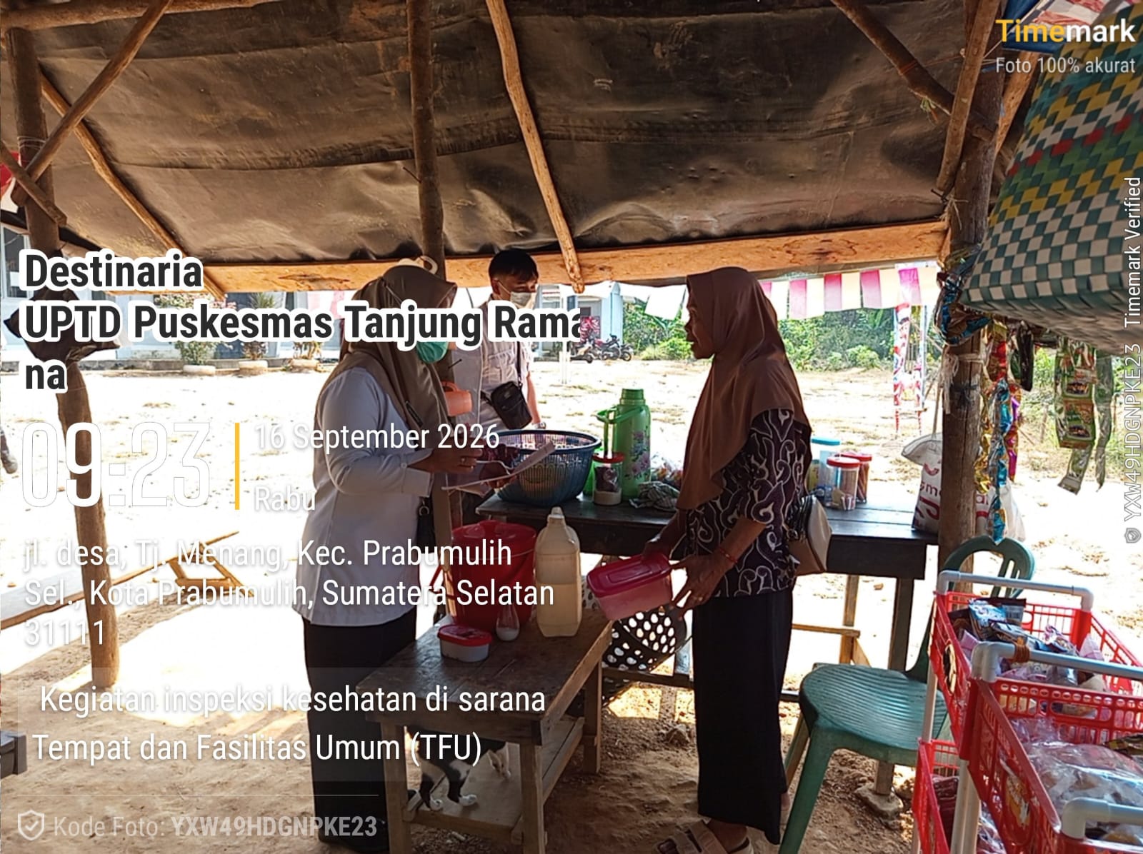 Laksanakan Inpeksi Kesehatan Lingkungan pada Sarana Tempat dan Fasilitas Umum